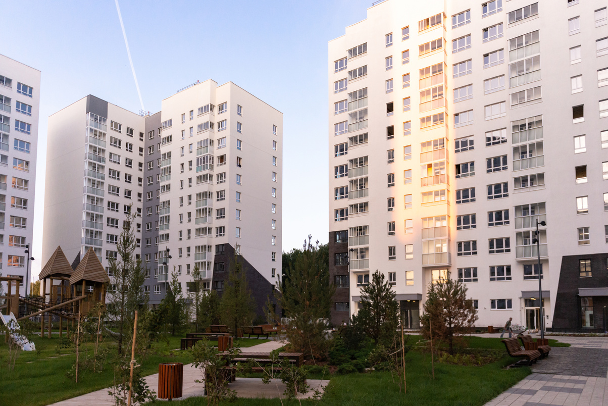 Residential buildings.